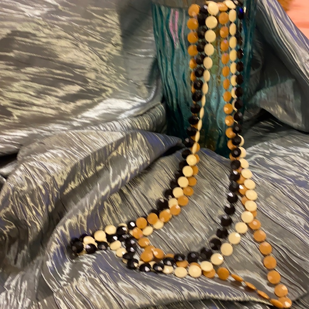 (3/$15)  3 strands of bead-like discs